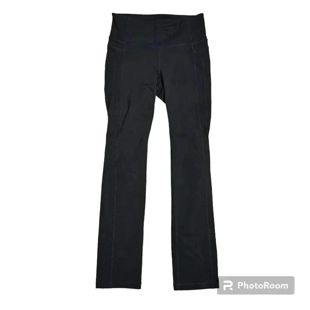 Athleta Chaturanga Charcoal Leggings